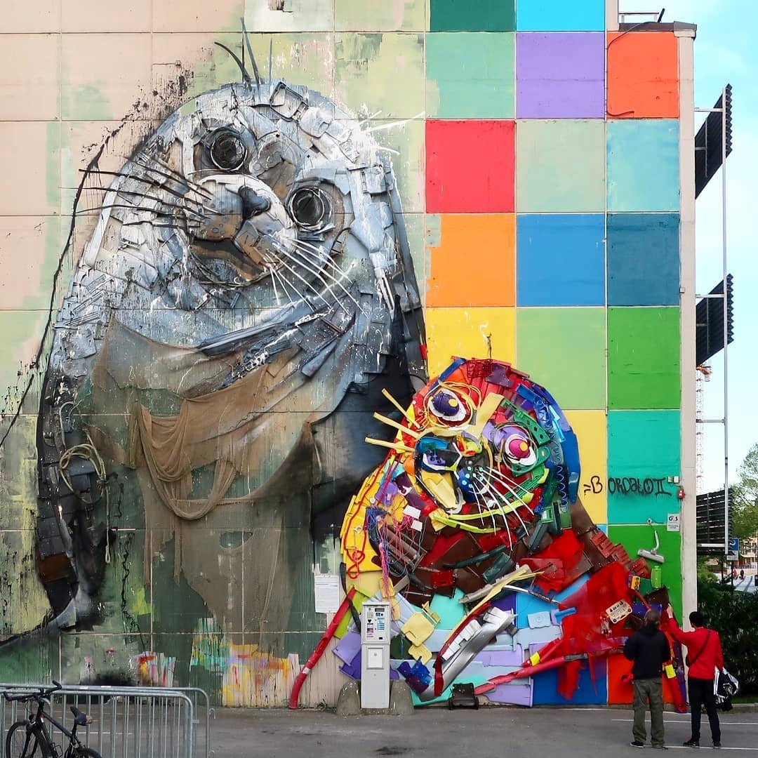 Bordalo II @Kristiansand, Norway