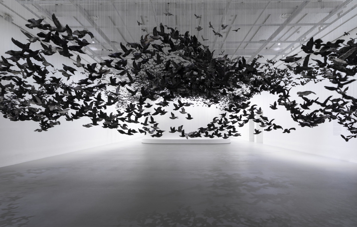 "Murmuration" by Cai Guo-Qiang
