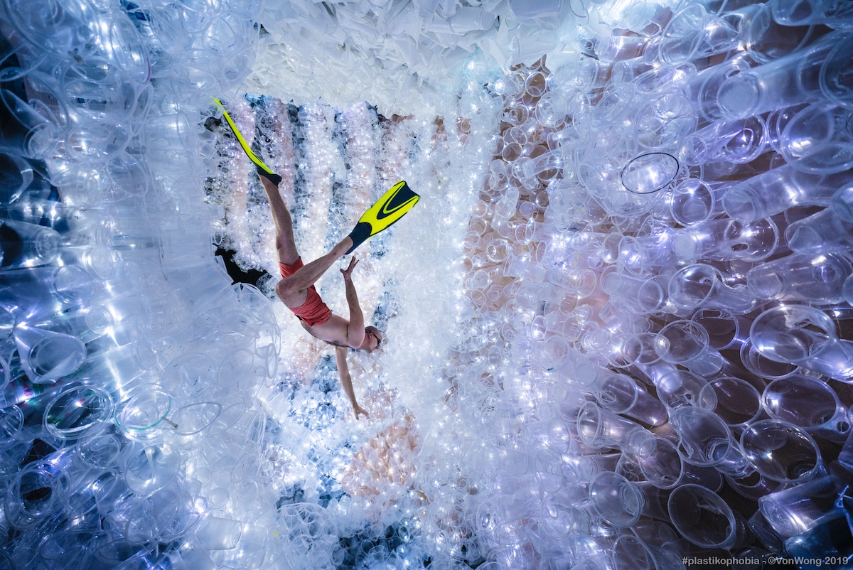 "Plastikophobia" by Benjamin Von Wong "Plastikophobia" by Benjamin Von Wong