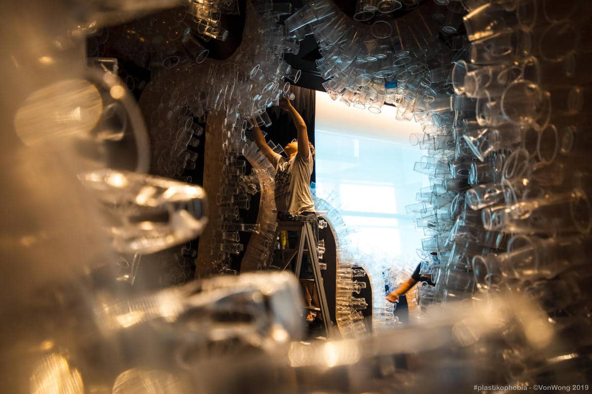 "Plastikophobia" by Benjamin Von Wong