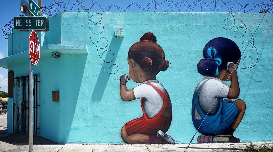 "Telefòn" by Seth Globepainter @Miami, Fl, USA