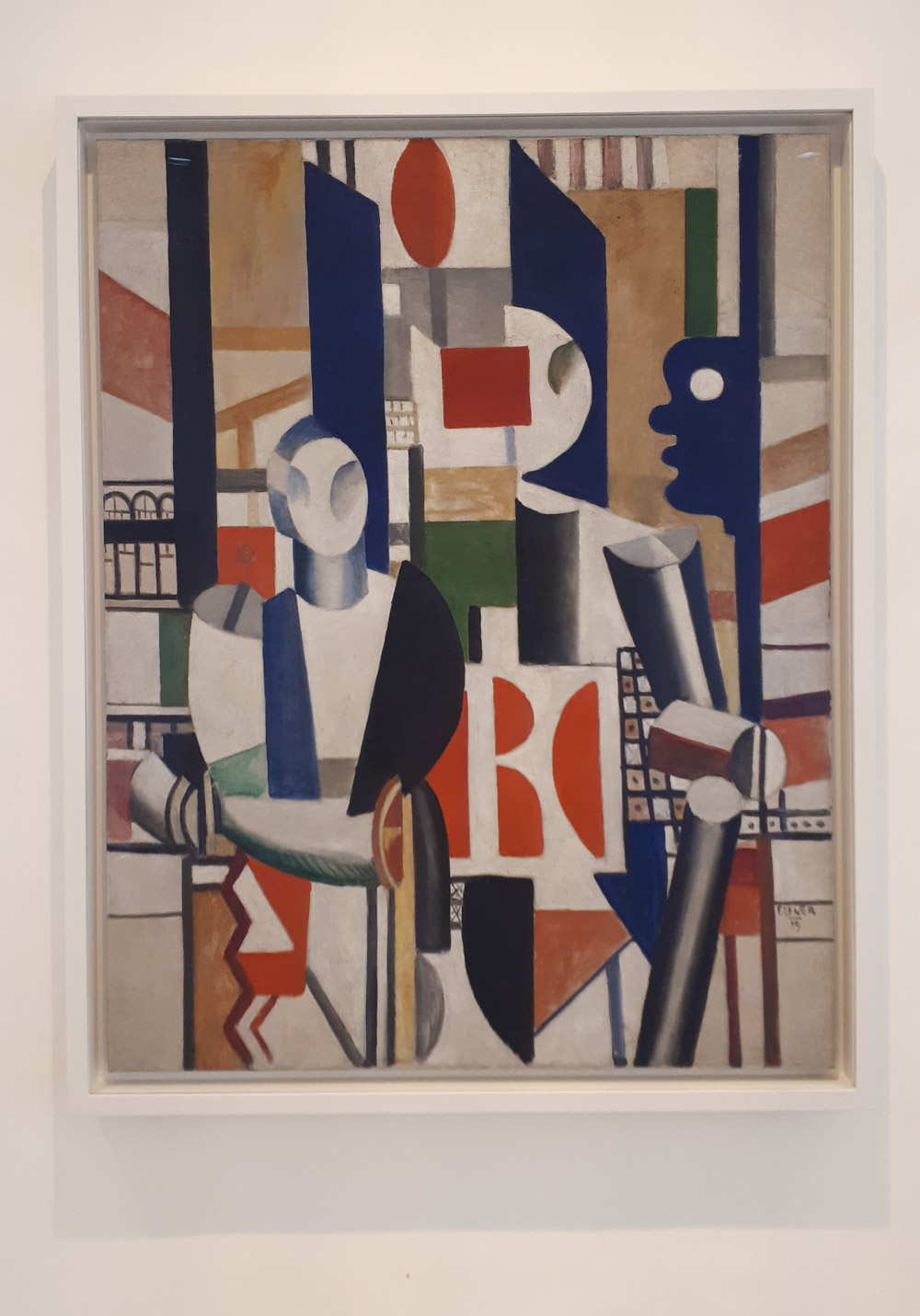 "Les Hommes dans la ville" (1919) by Fernand Léger @ Collezione Peggy Guggenheim, Venezia