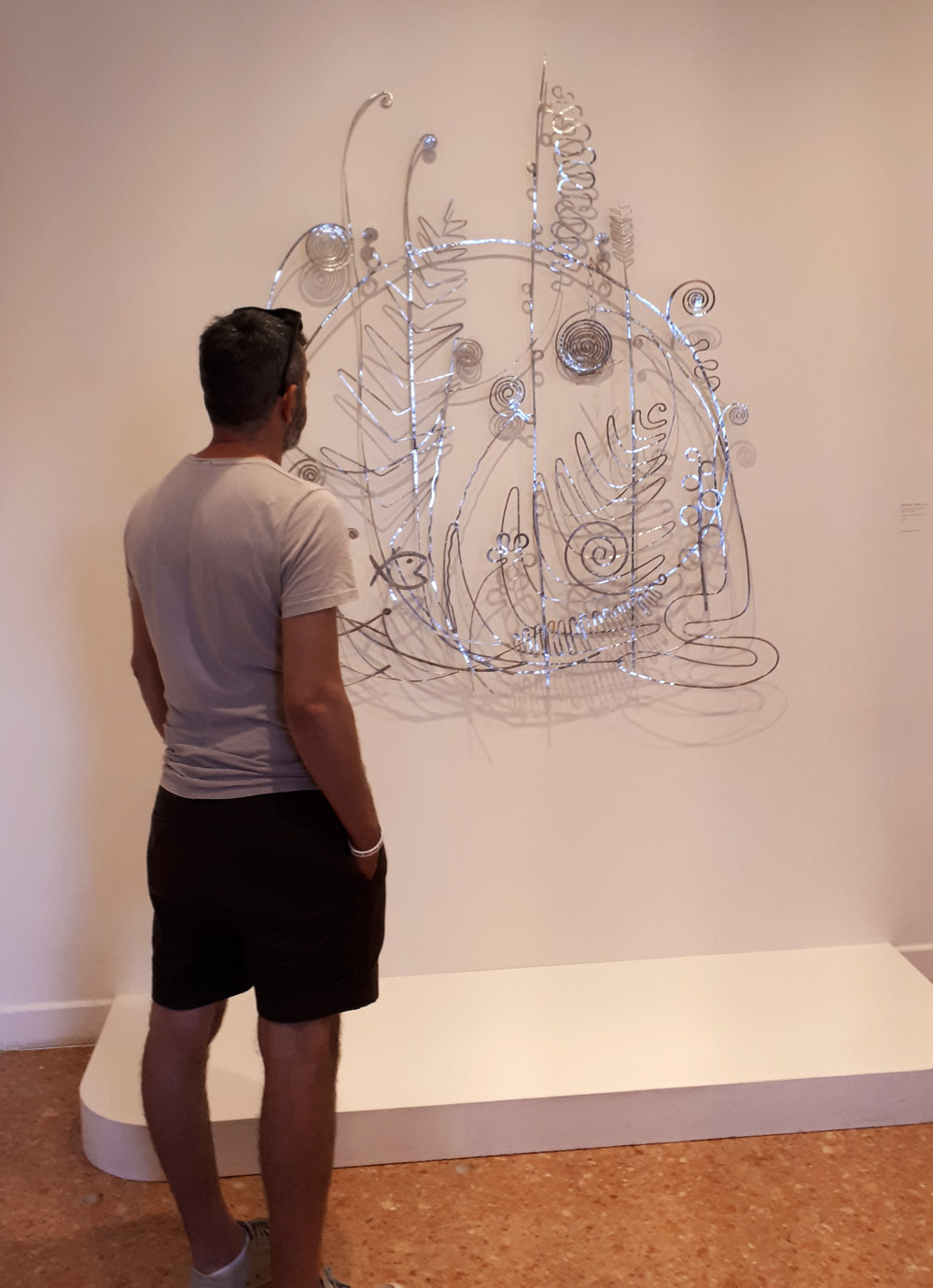 "Silver Bed Head" 1946) by Alexander Calder @ Collezione Peggy Guggenheim, Venezia