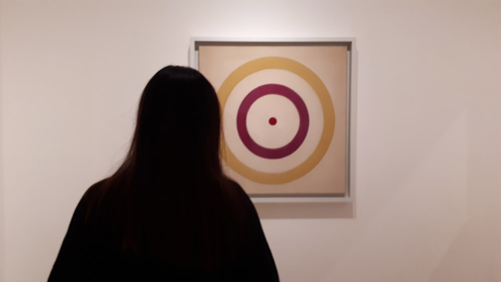 "Birth" (1961) by Kenneth Noland @ Collezione Peggy Guggenheim, Venezia