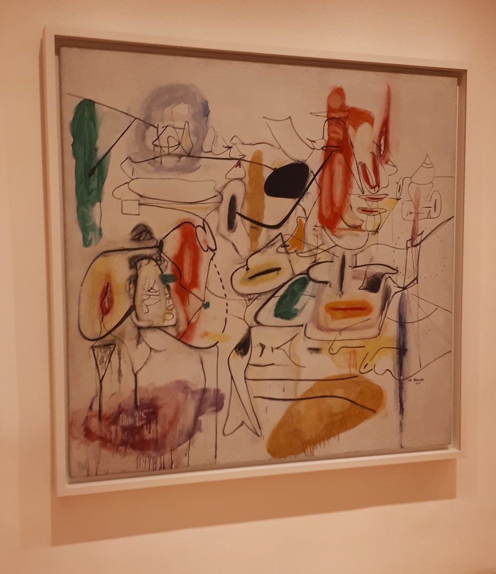 "Untitled" (1944) by Arshile Gorky @ Collezione Peggy Guggenheim, Venezia