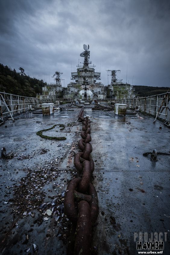 Atlantic Ghost Fleet al largo, in Francia