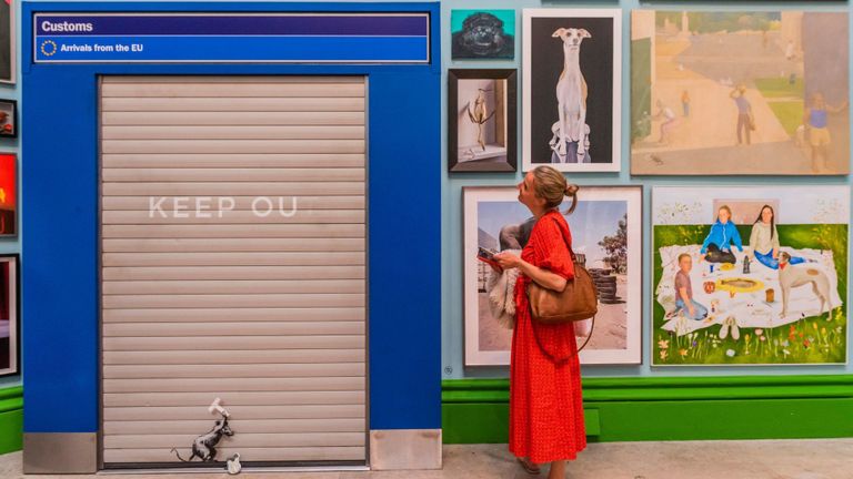Banksy @ Royal Accademy, Londra - Giugno 2019