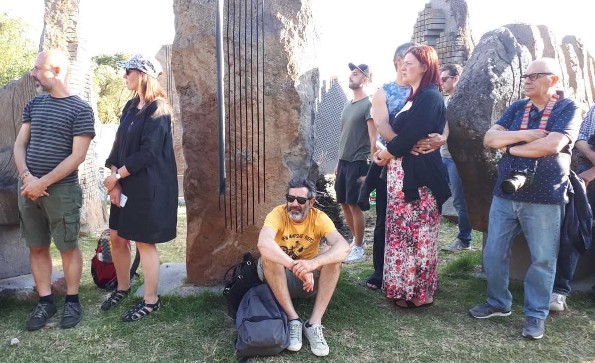 Festival Sant'Arte a San Sperate - Giardino Sonoro - Sculture di Pinuccio Sciola