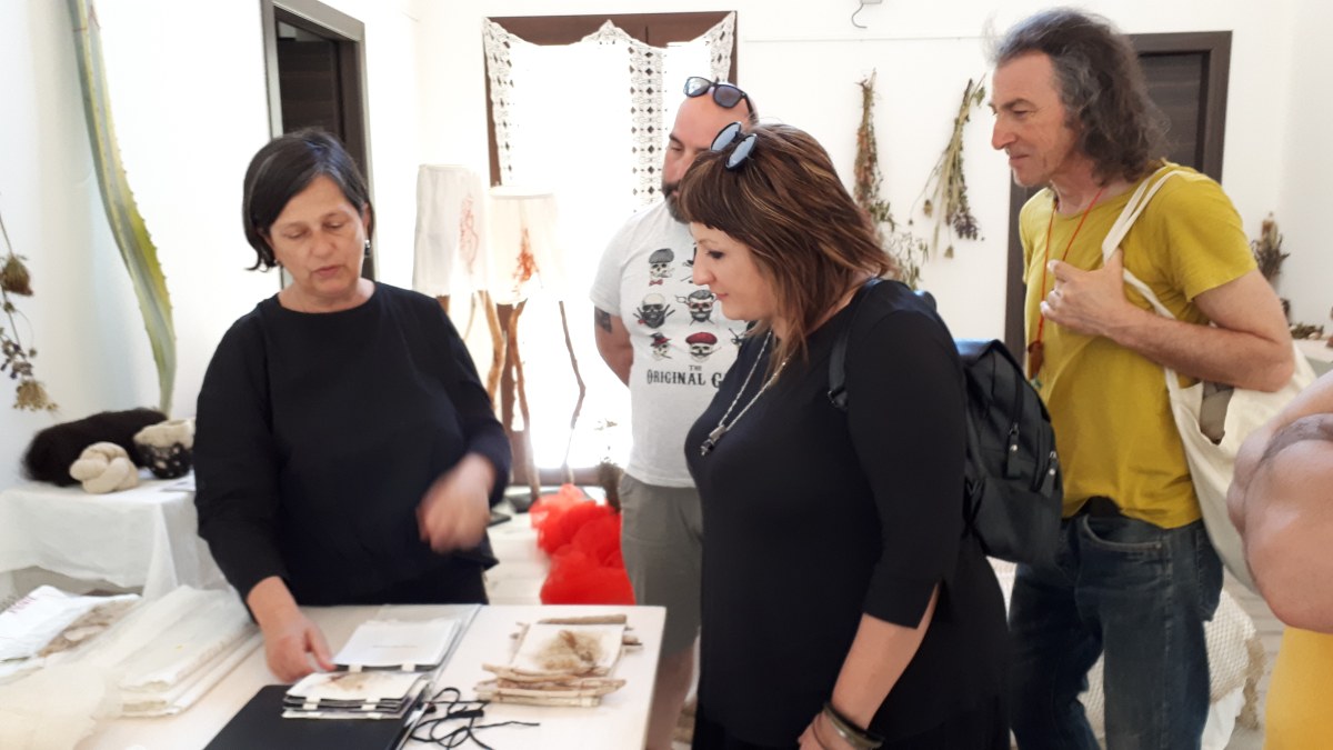 Festival Sant'Arte a San Sperate - Studio aperto di Pietrina Atzori