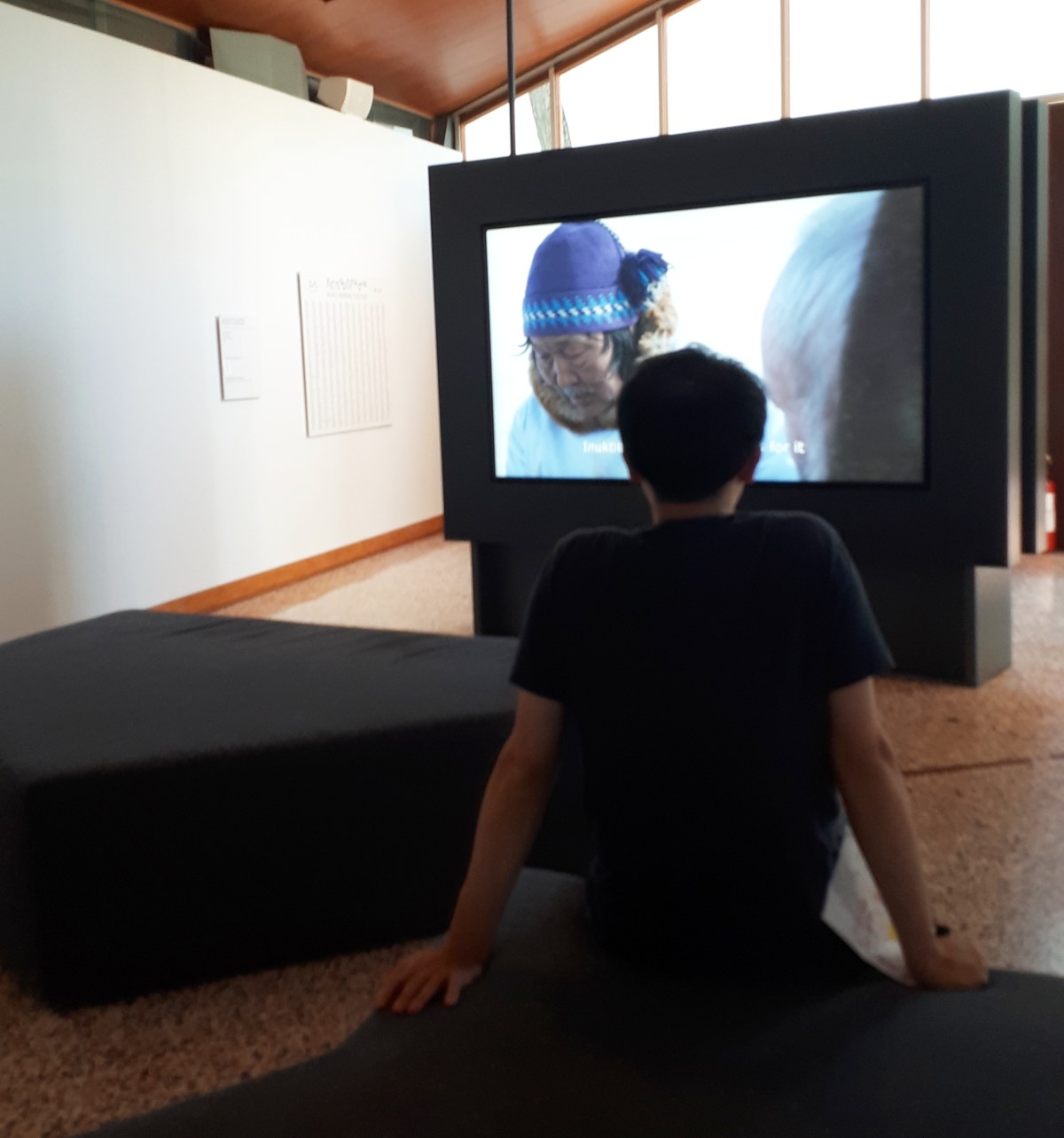 Video by Isuma (Zacharias Kunuk, Norman Cohn, Paul Apak, Pauloosie Qulitalik) @ Padiglione Canada