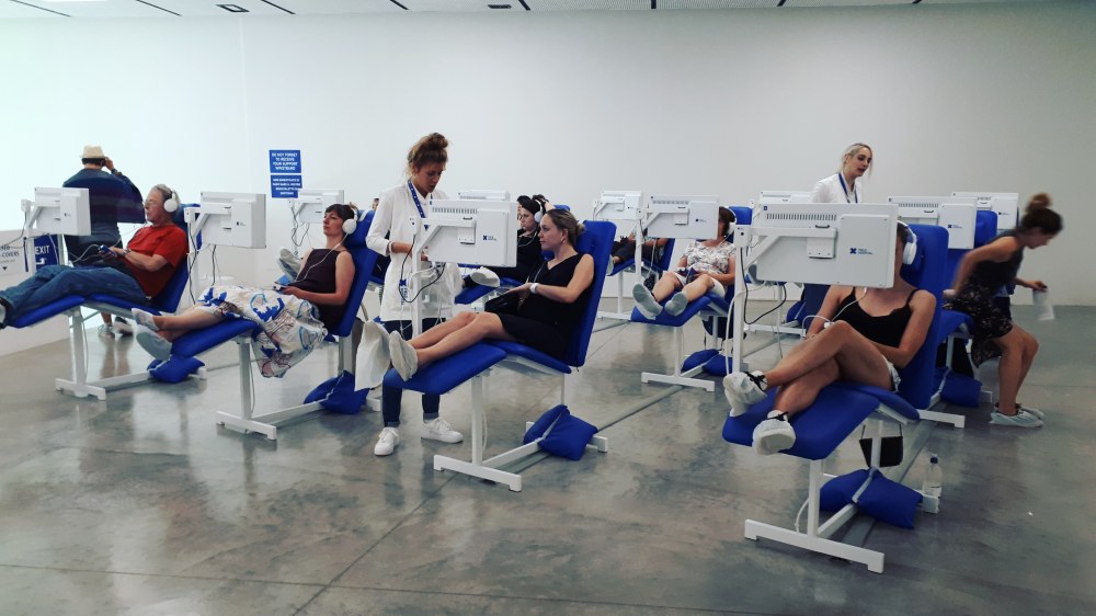 "Field Hospital X" by Aya ben Ron @ Padiglione Israele "Field Hospital X" by Aya ben Ron @ Padiglione Israele