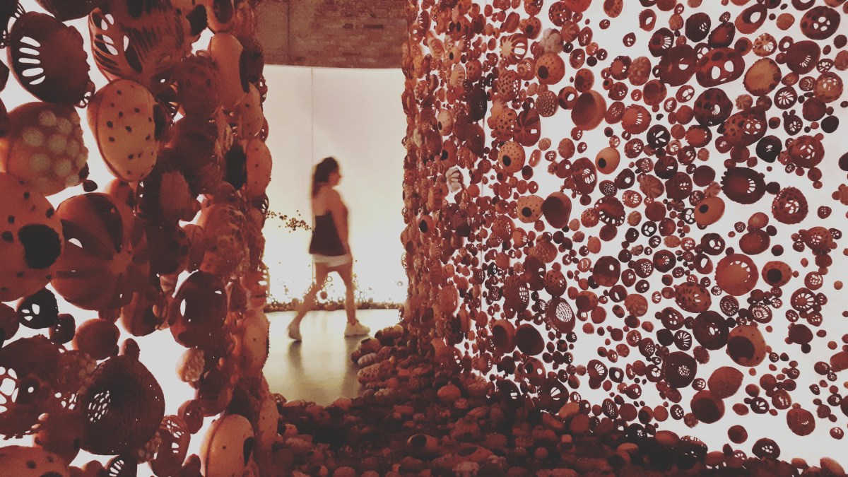 Installazione sonora del Padiglione Arabia Saudita