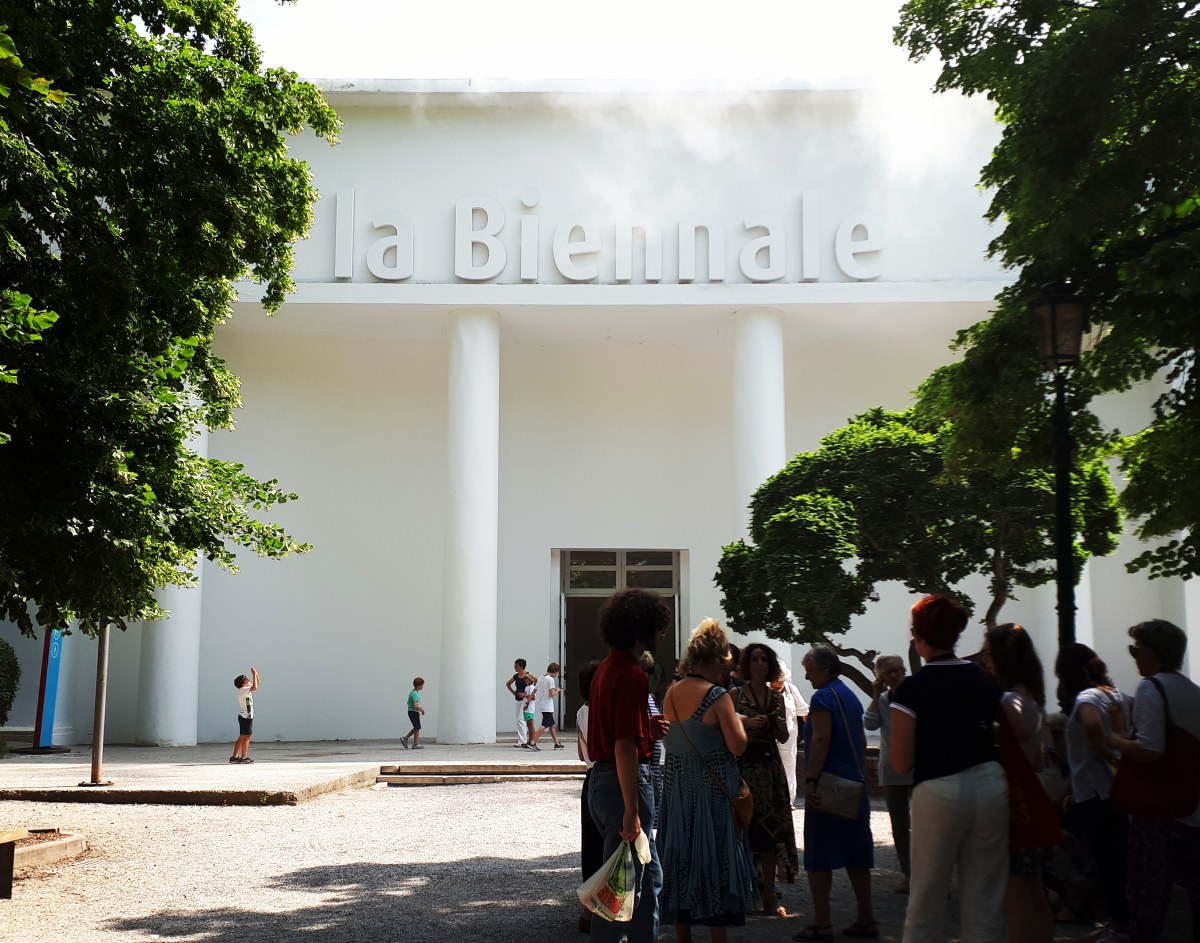 Ingresso del Padiglione Centrale ai Giardini