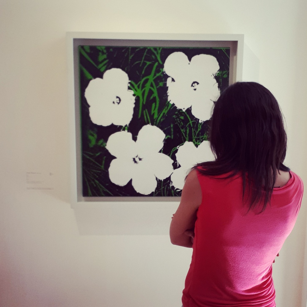 "Flowers" (1928-87) by Andy Warhol @ Collezione Peggy Guggenheim, Venezia