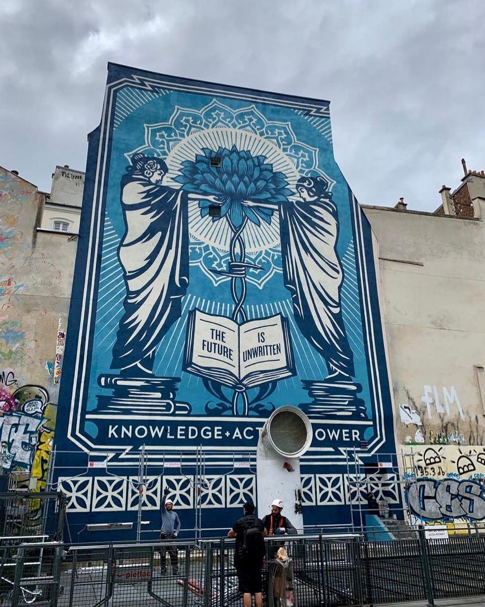 Obey Giant @Paris, France