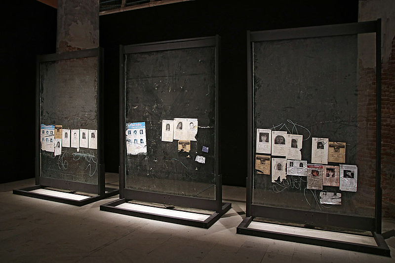 "Búsqueda" by Teresa Margolles @ Biennale Arte 2019