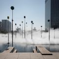 Fujiko Nakaya, Fog Sculpture, Les Extatiques, Paris, 2019. Photography by Carlos Ayesta