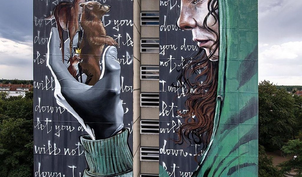 Herakut & Nuno Viegas @Berlin, Germany