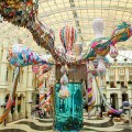 Installation view: Joana Vasconcelos: Valkyrie Octopus at MGM MACAU, 2015
