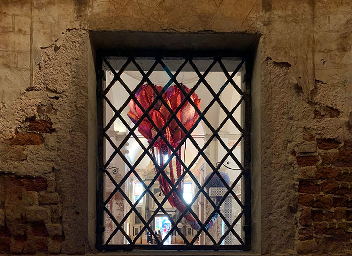 Joana Vasconcelos, Madragoa (2015-2019) in San Clemente Church, Venice
