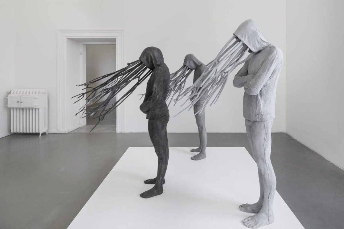 Paolo Grassino, Installation view at Eduardo Secci Contemporary, Florence, 2018. Courtesy the artist and Eduardo Secci Contemporary.