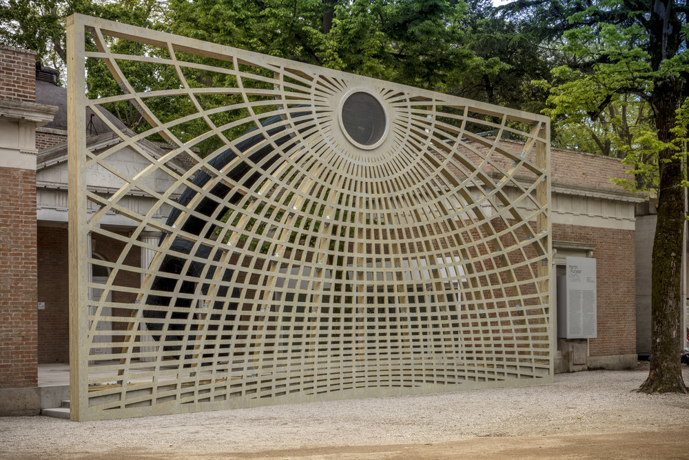 Pavilion of UNITED STATES OF AMERICA, Martin Puryear: Liberty / Libertà. Swallowed Sun (Monstrance and Volute), 2019. Photo: Joshua White