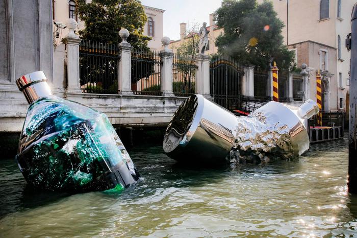 "Twin Bottles" by Helidon Xhixha e Giacomo Jack Braglia