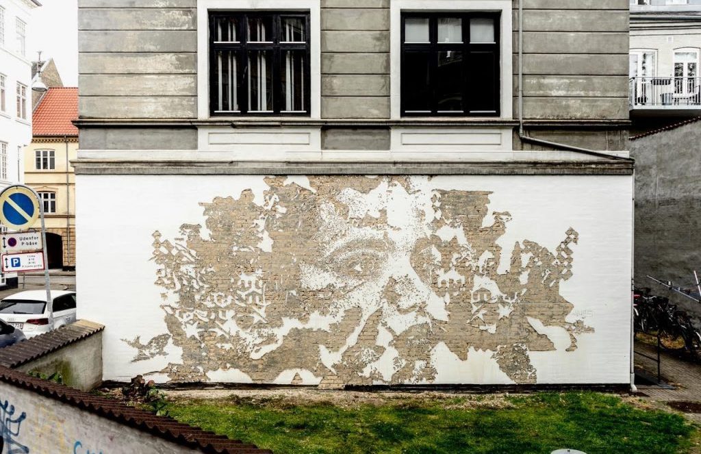 Vhils @Aalborg, Denmark