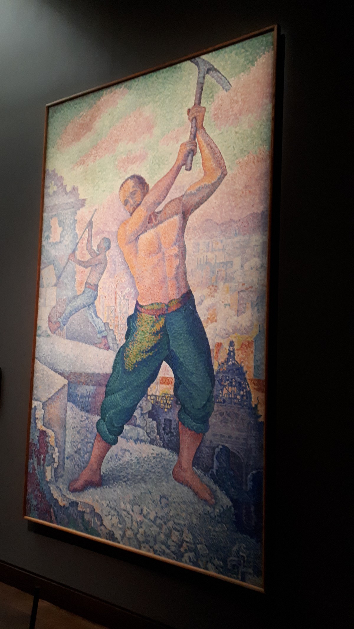 "Le Demolisseur" by Paul Signac @ Musee D'Orsay, Paris