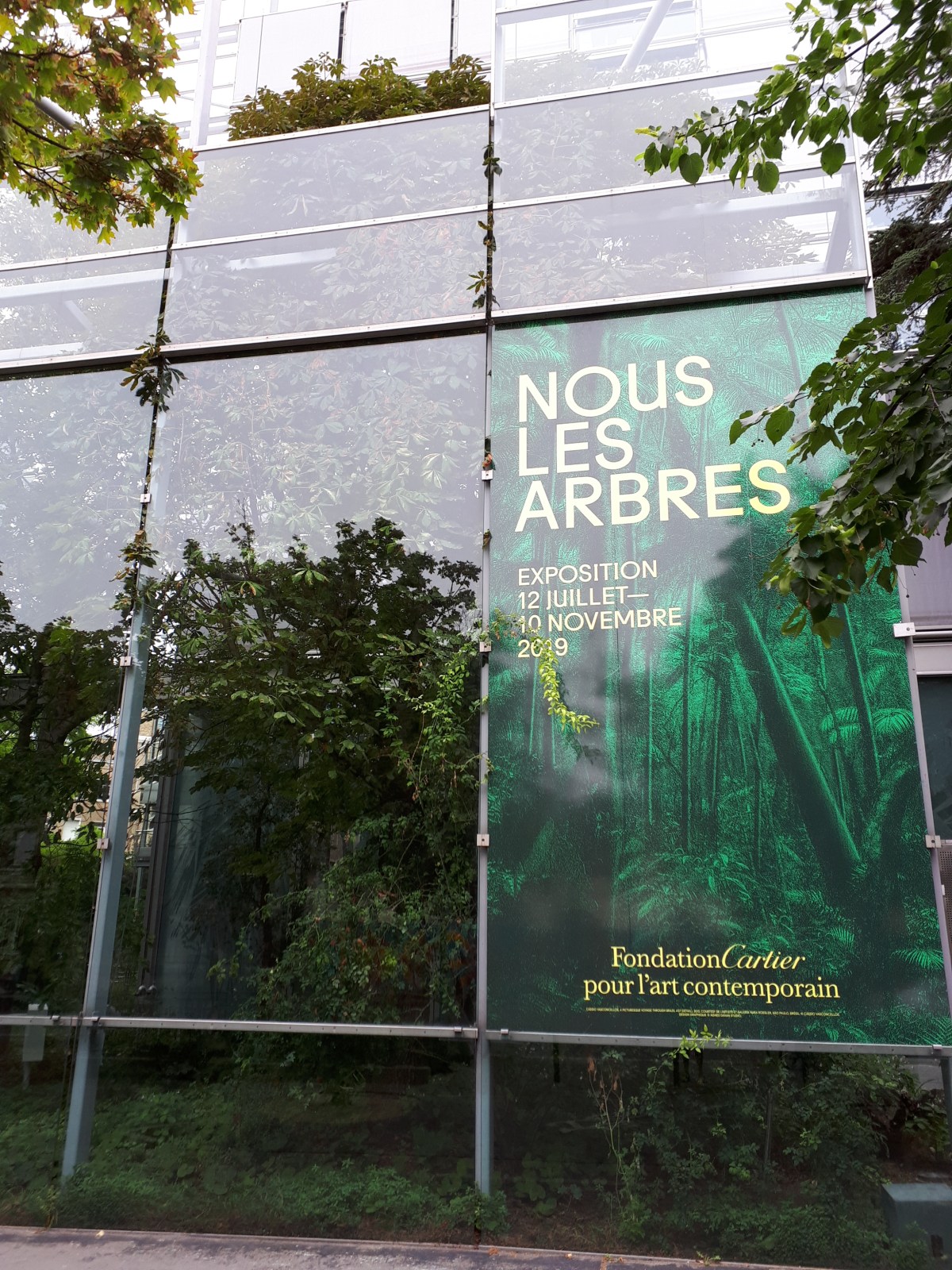 "Nous les arbres", Fondation Cartier, Paris