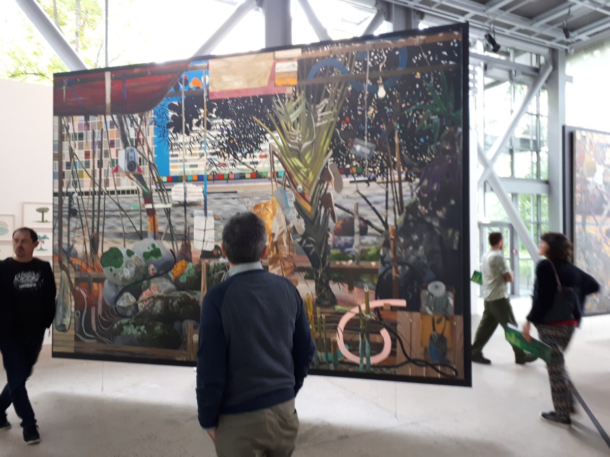 "Trabalho" by Alfonso Tostes @ "Nous les arbres", Fondation Cartier, Paris