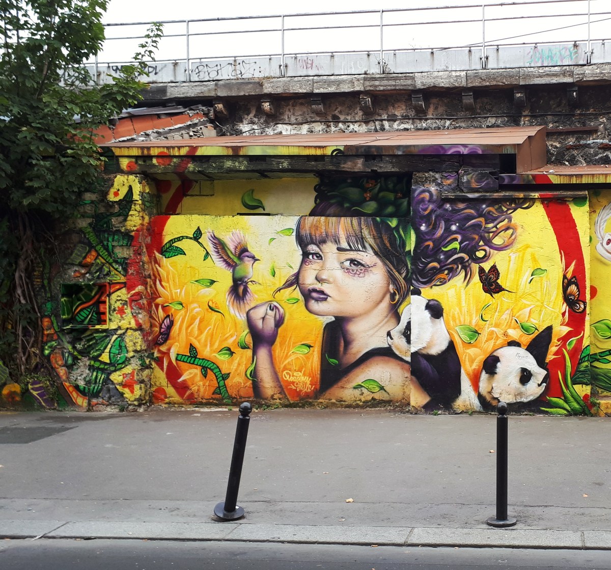 Street art @ Rue de l'Ourcq