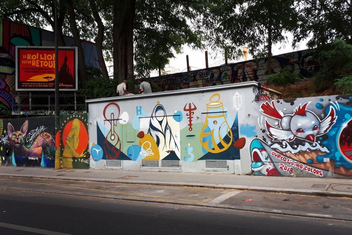 Street art @ Rue de l'Ourcq