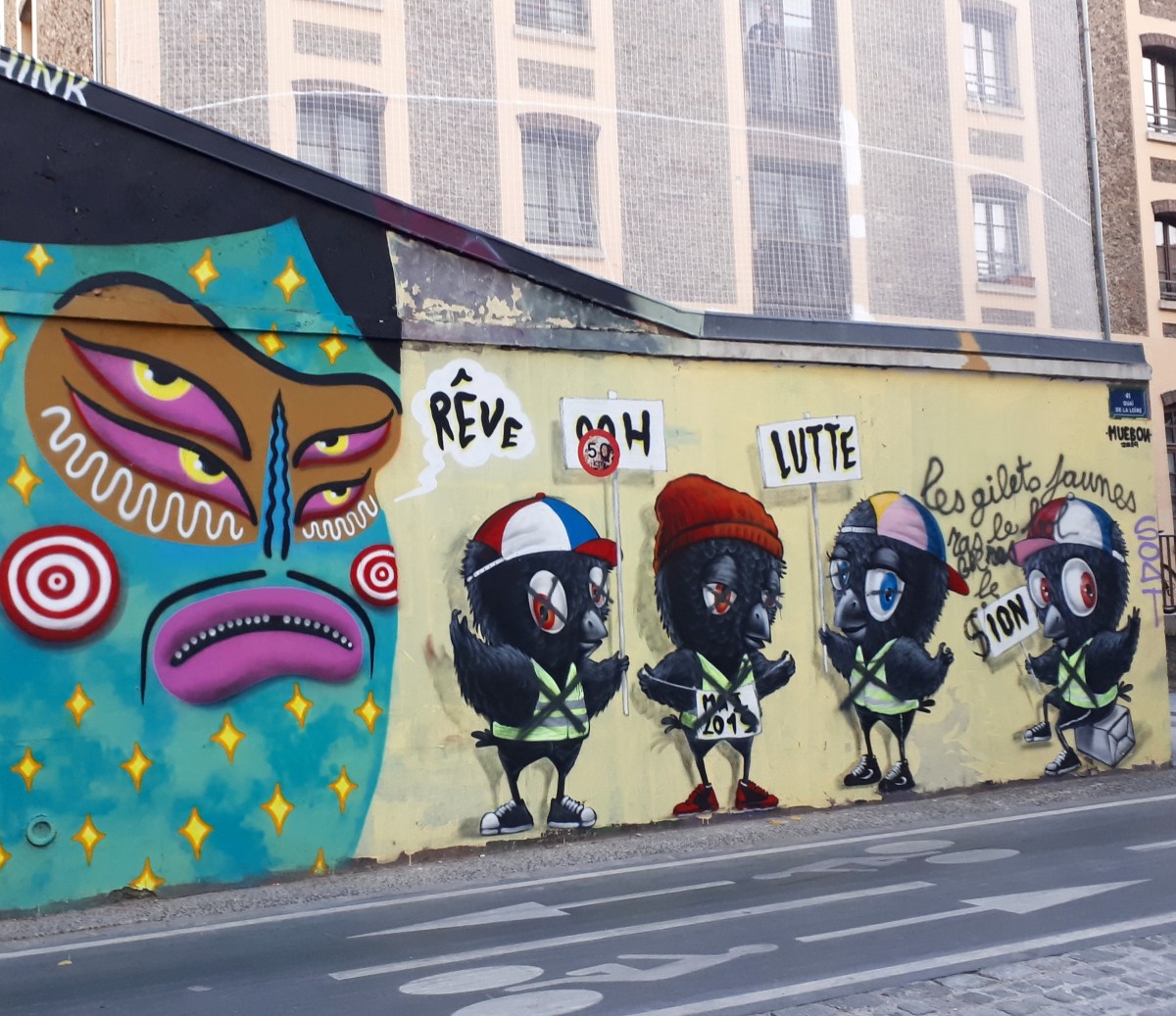 Street art @ Quai de la Loire