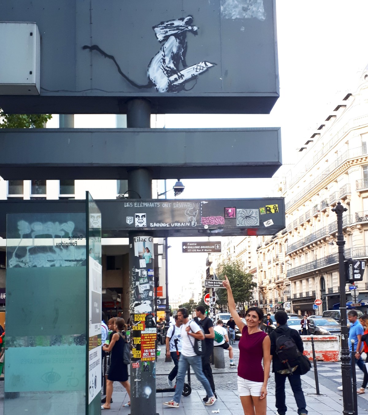 Banksy @ Rue Rambuteau