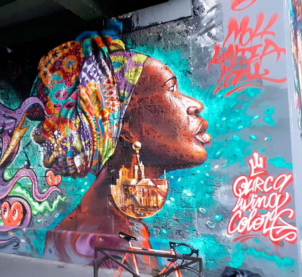 Streetart by Moh Awudu @ Ourcq