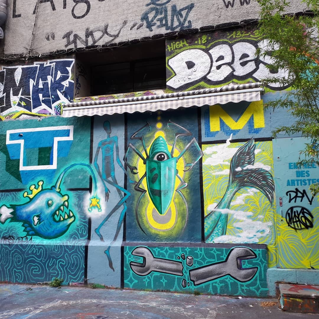 Street art @ Les Frigos