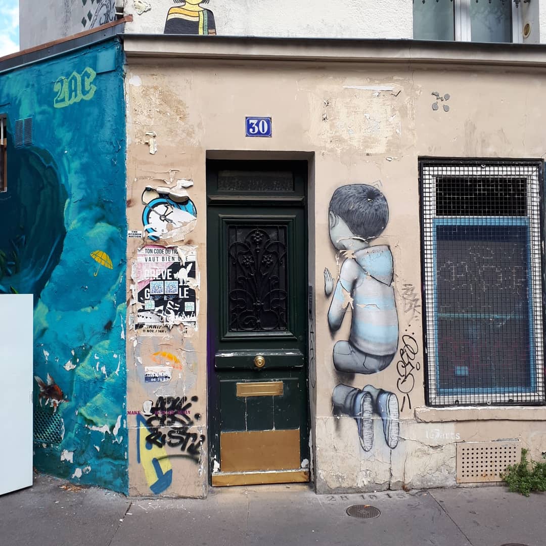 Street art by Seth Globepainter