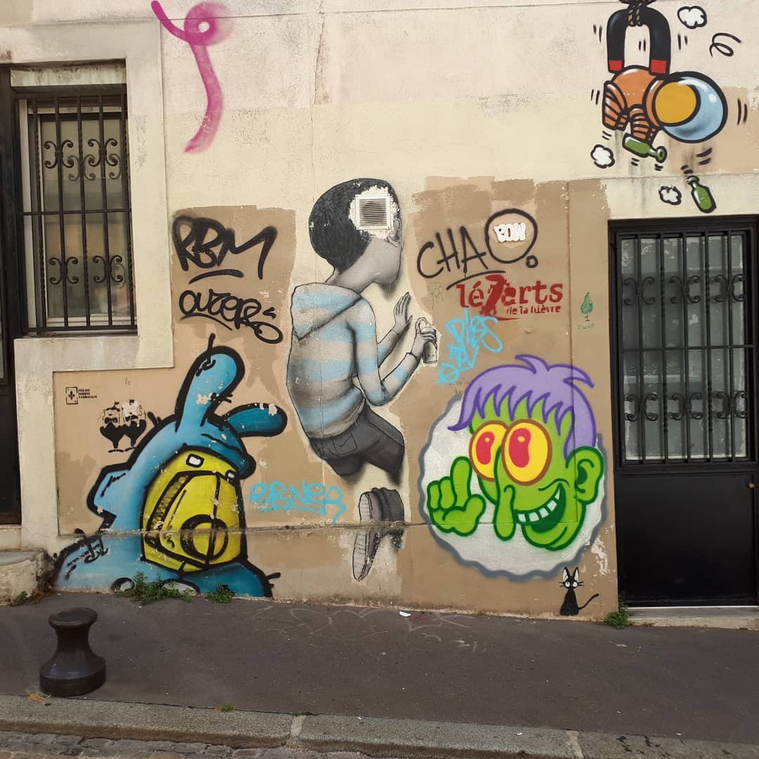 Street art by Seth Globepainter