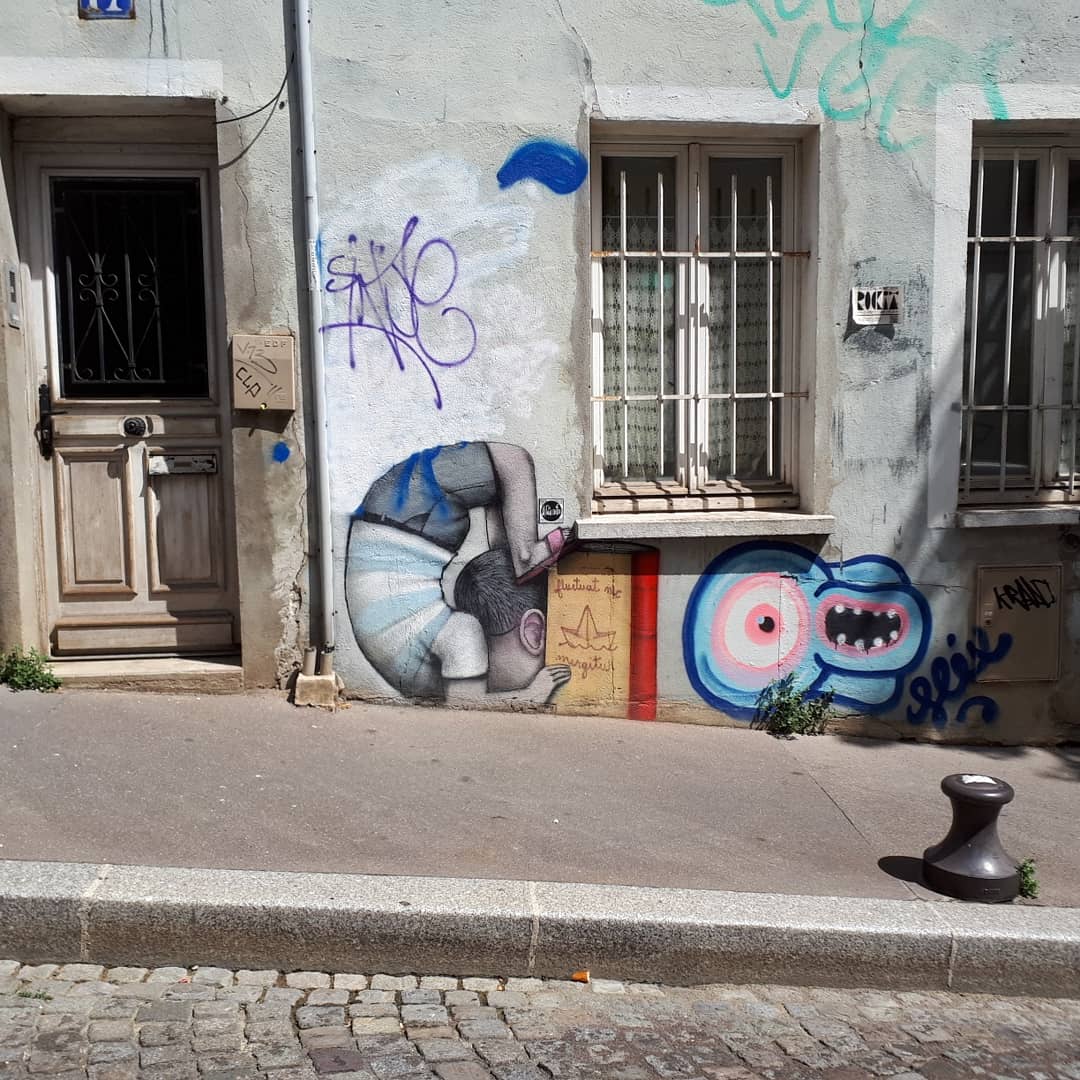 Street art by Seth Globepainter