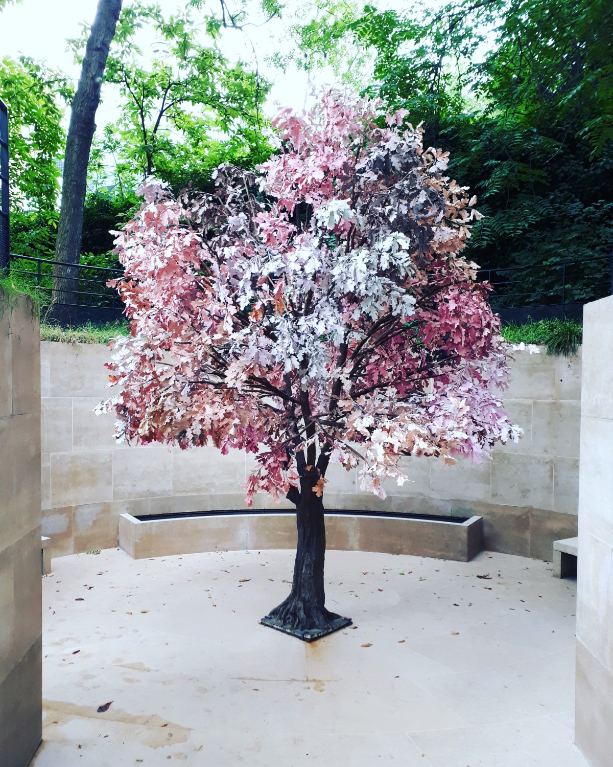 "Paradis" by Fabrice Hyber @ "Nous les arbres", Fondation Cartier, Paris