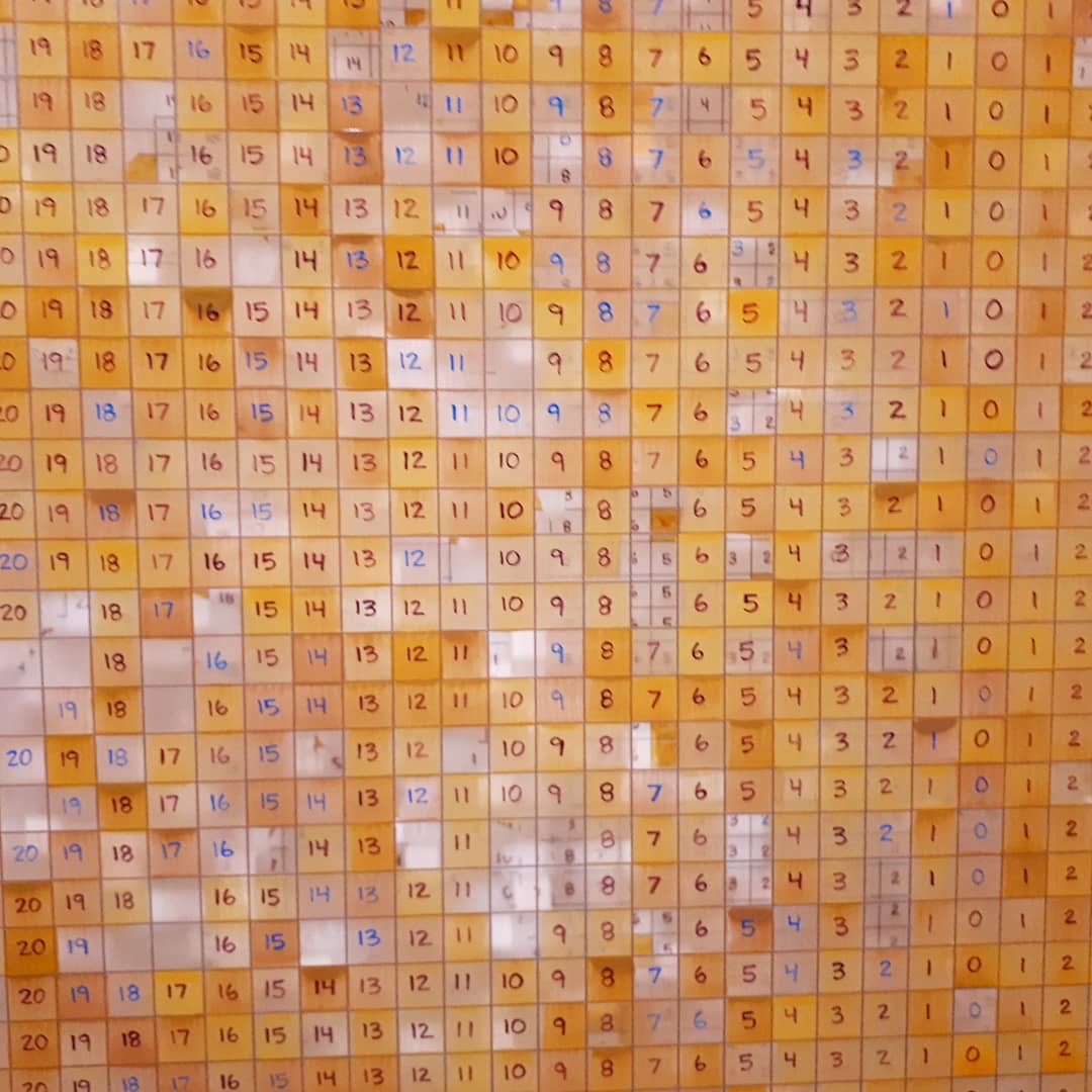 "Tree #5" by Charles Gaines @ "Nous les arbres", Fondation Cartier, Paris