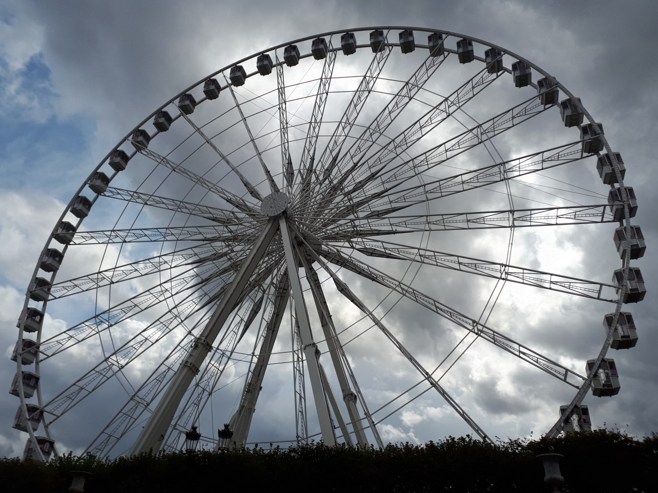 Ruota panoramica ai Jardin Des Tuilieries