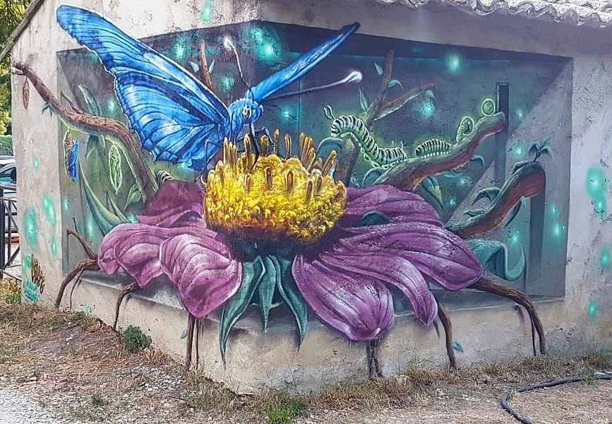 Sock wildsketch @Villeneuve les Avignon, France