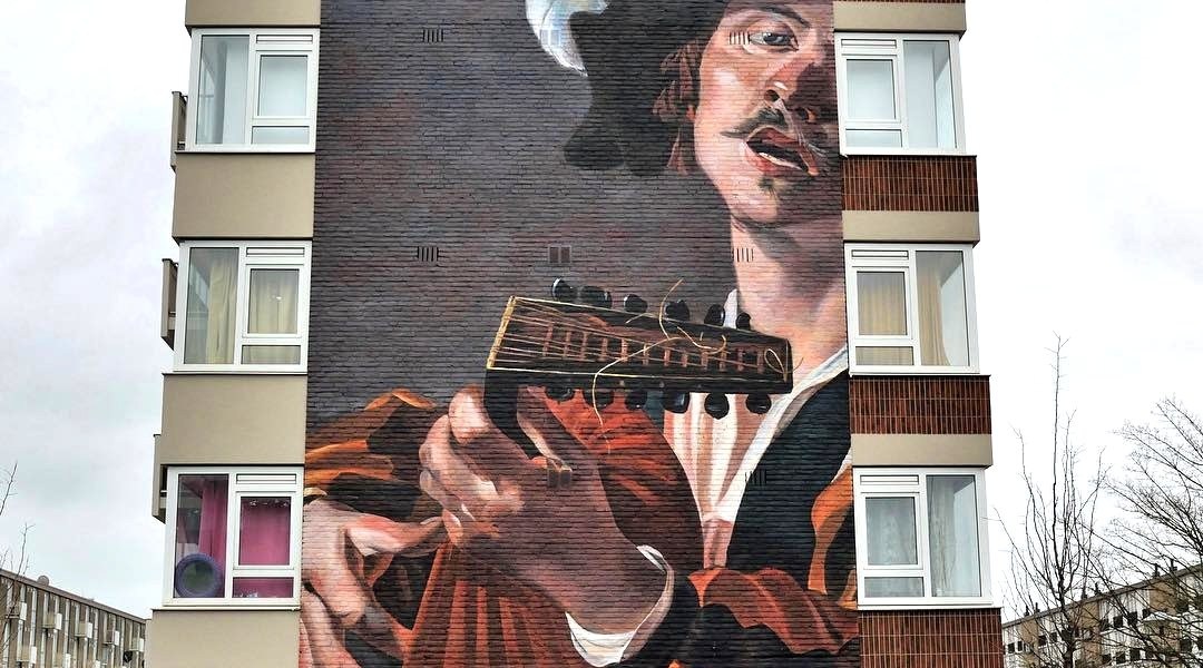 "The Lute Player" by De Strakke Hand @ Utrecht, Netherlands