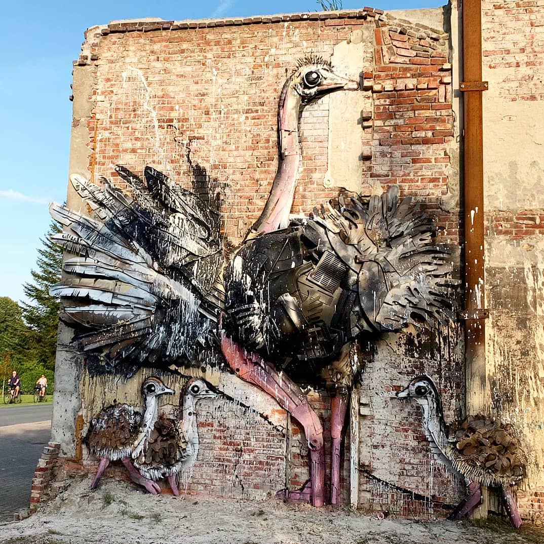 Bordalo II @ Varel, Germany