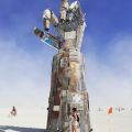 Burning Man 2019. ILY by Dan Mountain