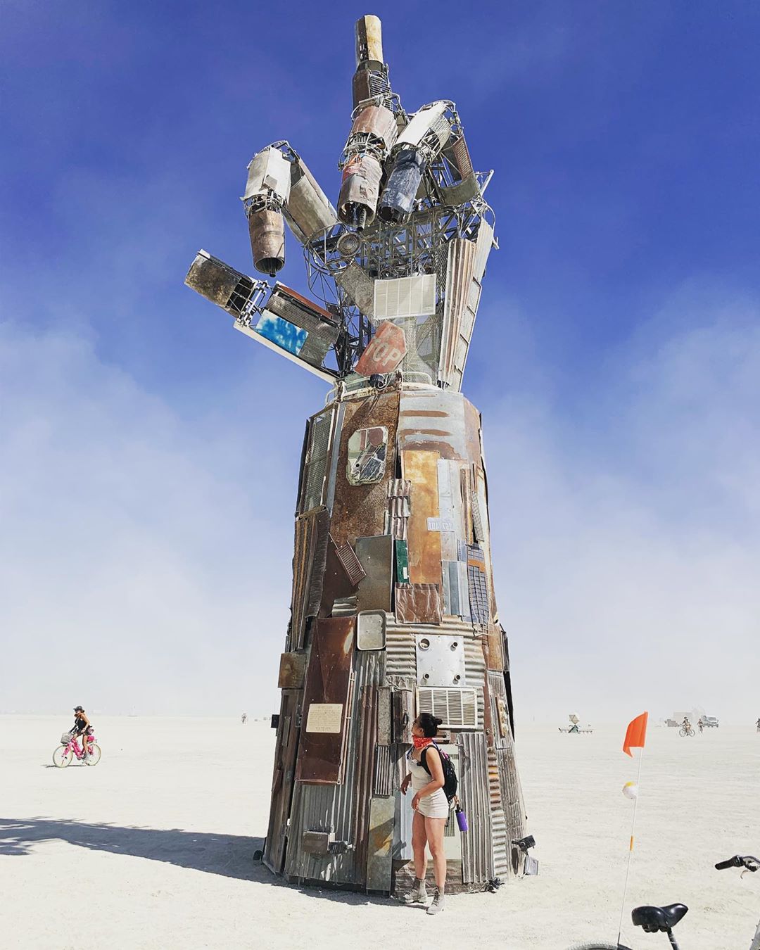 Burning Man 2019. ILY by Dan Mountain