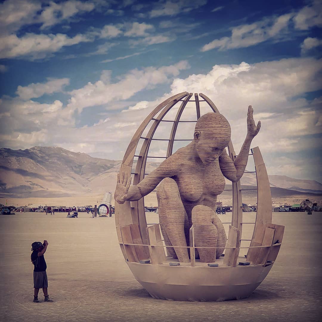 Burning Man 2019. Mariposita by Chris Carnabuci