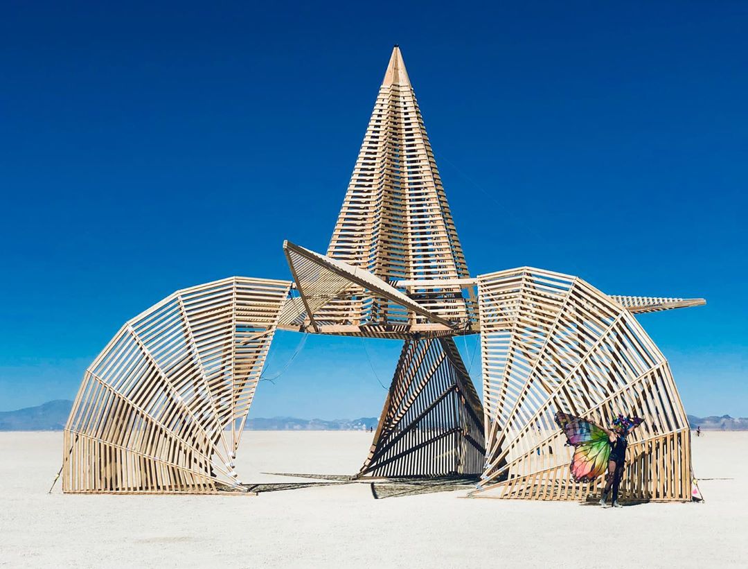 Burning Man 2019. The Reactor Project by Assaf Allouche and team